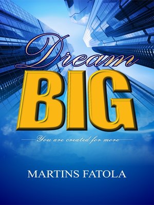 cover image of Dream Big